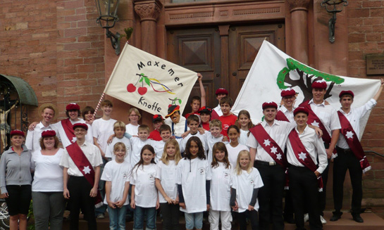Maxemer alleridd Beduddeler - Kerbeborsch 2009 in Marxheim