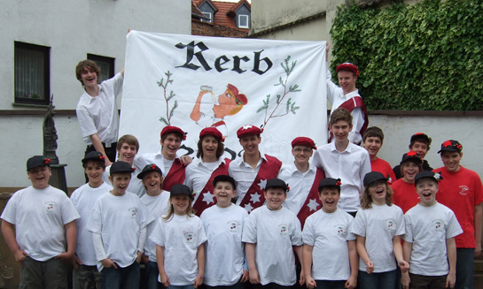 Baamstickerpflicker - Kerbeborsch 2010 in Marxheim