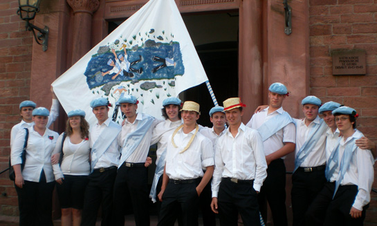 Dußterfloßflutscher - Kerbeborsch 2008 in Marxheim